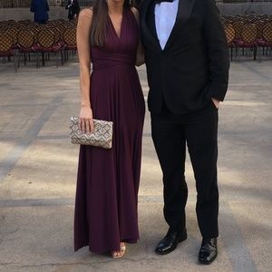 Lulu's Tricks of the Trade Convertible Maxi Dress